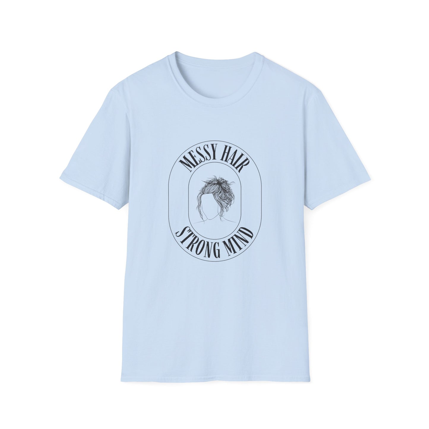 Messy hair Softstyle T-Shirt