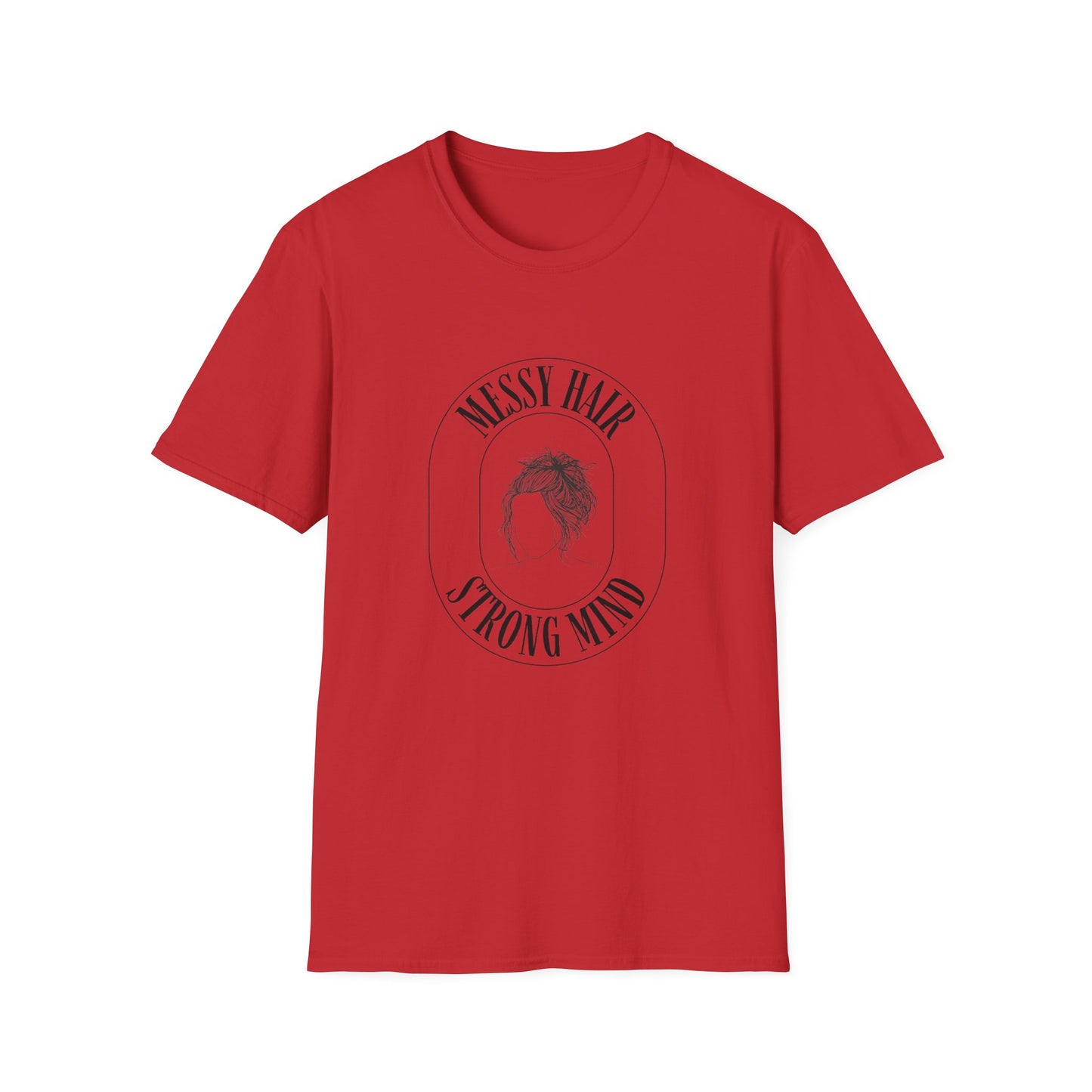 Messy hair Softstyle T-Shirt