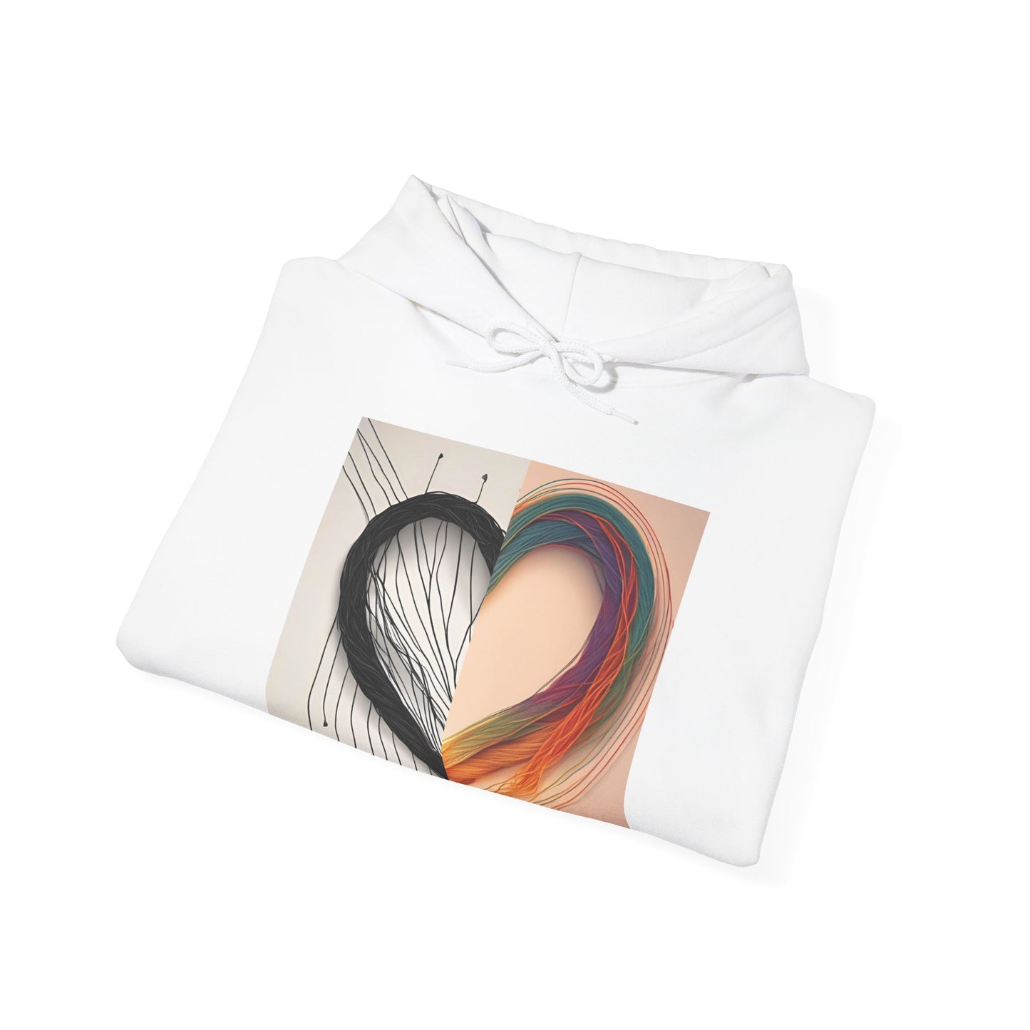 Heart Hooded Sweatshirt