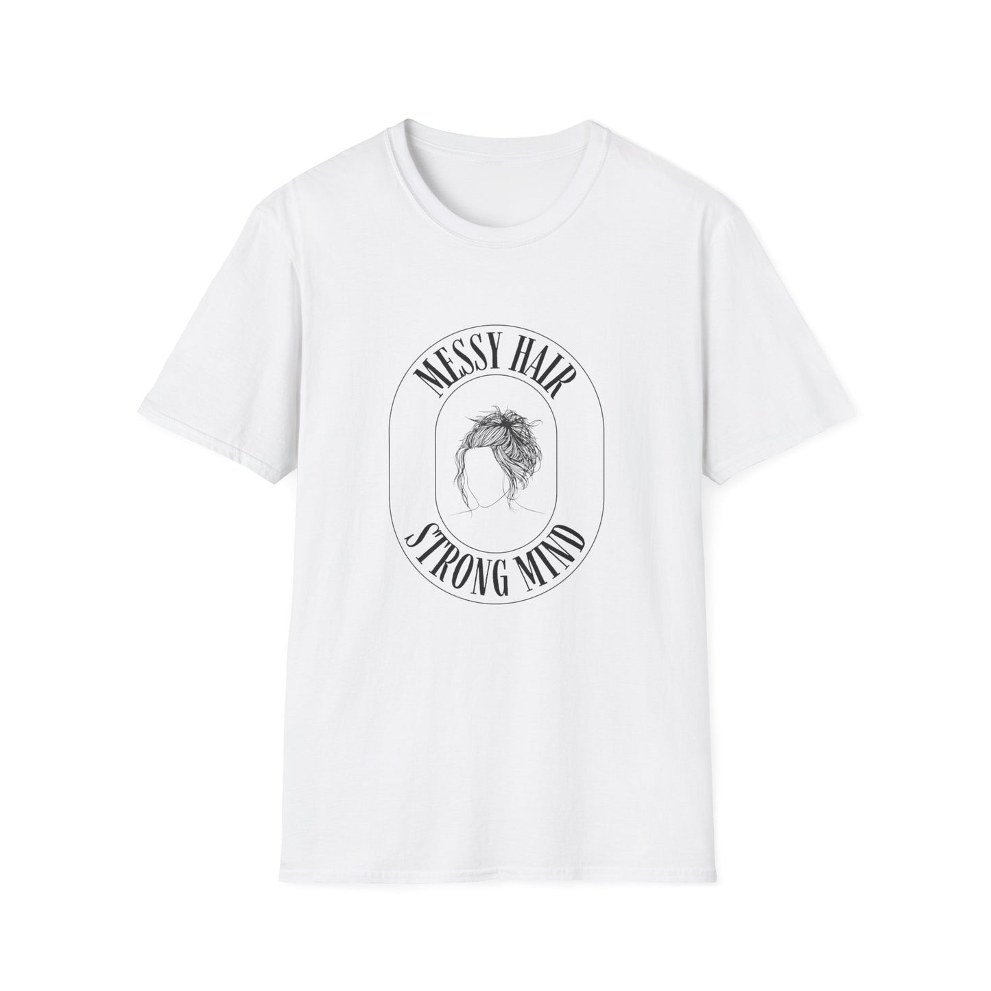 Messy hair Softstyle T-Shirt
